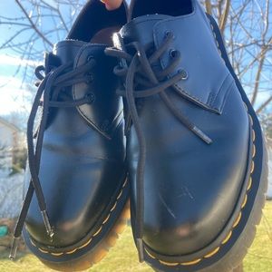 Doc. Martens 1461 Bex Black/Yellow Original Size 6 UK / 7 US M / 39 EU